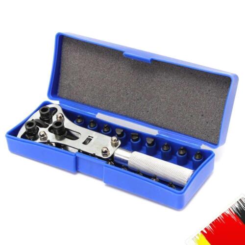 Screw Back Remover Wrench Heavy Duty Watch Repair Tool Watch Replacement Battery - Afbeelding 1 van 7