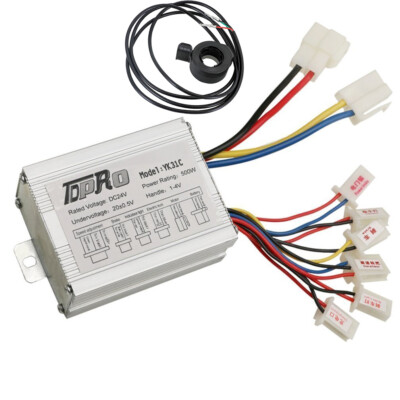 36V 500W Motor Brushed Speed Controller Thumb Throttle E-Bike Scooter Razor Quad