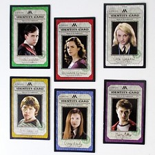 Tarjetas de identidad de World of Harry Potter Cluedo - repuestos