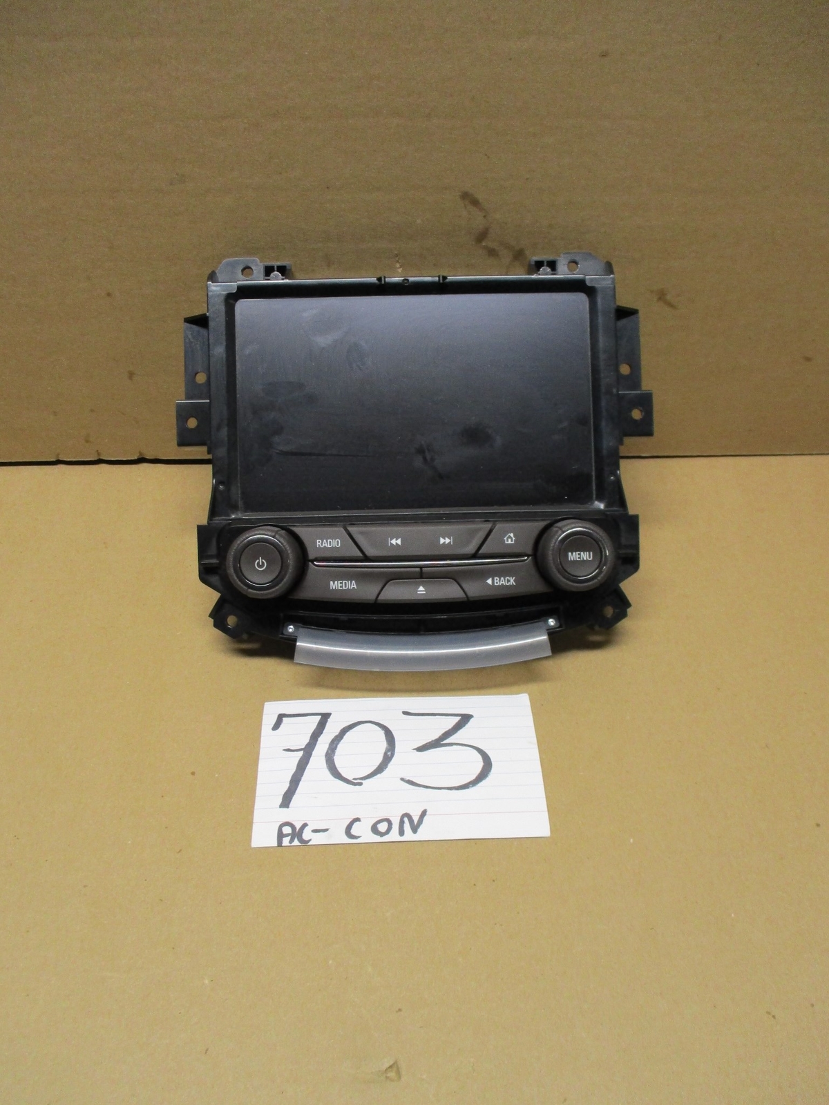 14 15 Buick LaCrosse Used Touchscreen Radio Display #703-AC