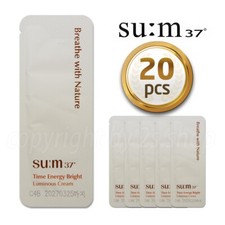 SU:M37 Time Energy Bright Luminous Cream 1ml x 20pcs SUM37