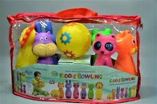 Kiddie Bowling Set 7 Pieces And Travel Case