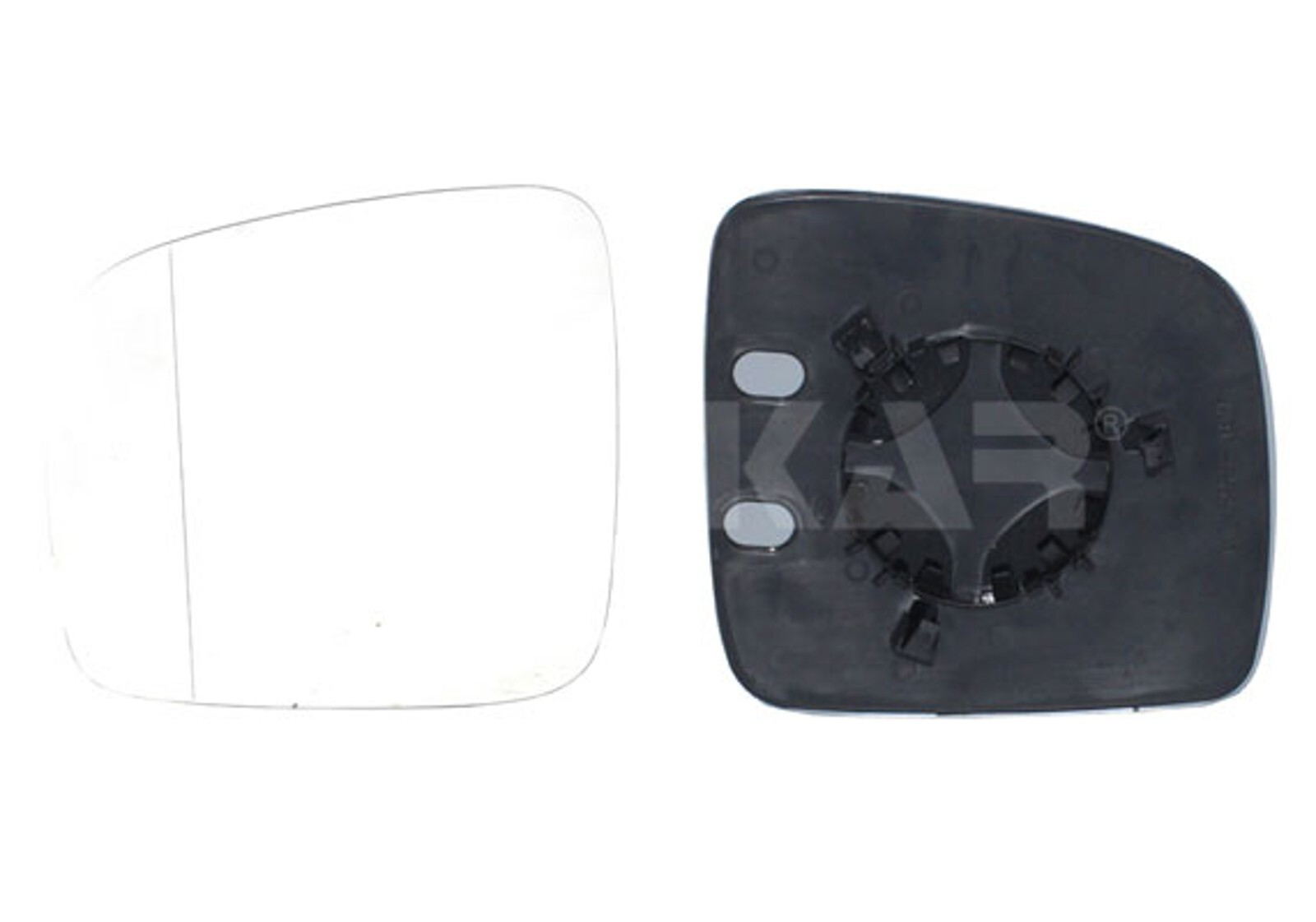 Miroir de rétroviseur VW Transporter V anti angle mort côté gauche