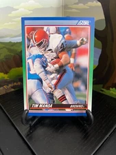 1990 Score Tim Manoa #403 Football Card