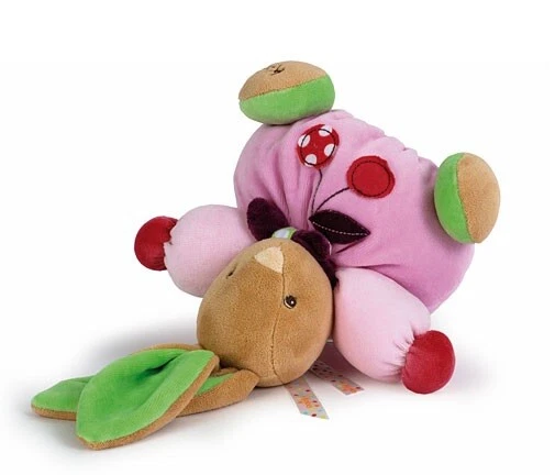 Kaloo Colors Small Rabbit with Cherry Applique - Image 2 of 2