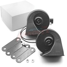 Loud High Low Tone Loud Snail Horn For Ford Mustang Ecosport Espace 110-125db 2x