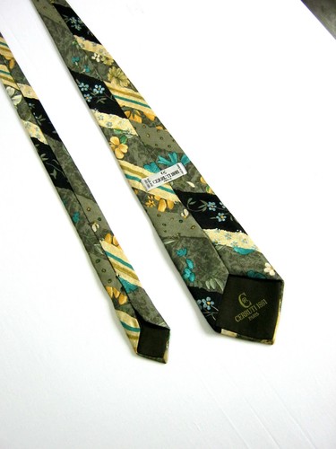 Cerruti 1881 Cravatta Tie MADE IN FRANCE Original 100% SILK - Picture 2 of 4