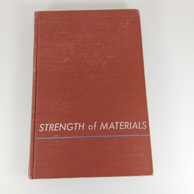 Strength Of Materials Frank J. McCormick, 1952 Macmillan 1st 