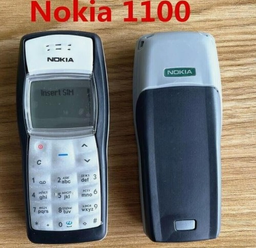 Original NOKIA 1100 Mobile Phone unlocked Classic game GSM Old Cellphones - Afbeelding 4 van 14