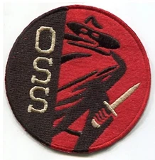 WWII US ARMY OFFICE OF STRATEGIC SERVICES OSS SHOULDER SLEEVE INSIGNIA PATCH
