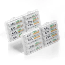 Lot of EBL AA Batteries 2800mah 1.2V NIMH Rechargeable Battery
