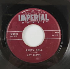 Roy Brown – Party Doll / I'm Sticking With You 1957 King Blues & R&B 45 Single