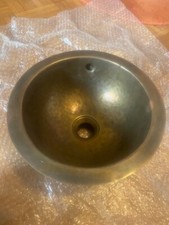 WS Collection-Jandelle Junior 0210 Undermount  Sink with/Overflow/ Antique Brass