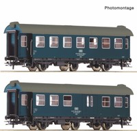 Roco 6200172 2Er Set Umbauwagen Als Bauzugset | Db | Ep.Iv | Spur H0 | Neu/Ovp