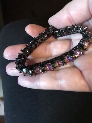 Park Lane NORTHERN LIGHTS IMPRESSION Bracelet Hematite toned