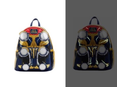 Loungefly: Marvel - Thor Love And Thunder Cosplay Mini Backpack Loungefly Thor: Love and Thunder Glow in the Dark Cosplay  main image 2