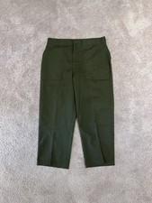 US Army Vintage OG107 Fatigue Pants 35 25 Green