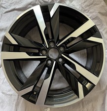 1x Alu Felge Skoda Scala 657 Aluminum rim 657601025AS 18.0 Zoll 7.0J 5x100 39ET