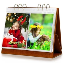 120 Pockets of 4X6 Pictures Photo Album Double-Side Displaying 4X6 Flip Photo Al