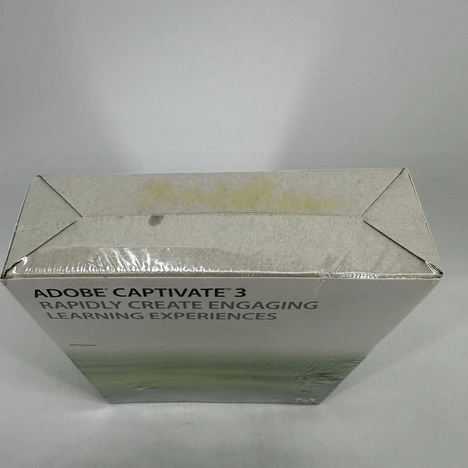 Adobe Captivate 3 Software for Windows New Sealed Box Training eLearning CD OEM - Image 4 of 4