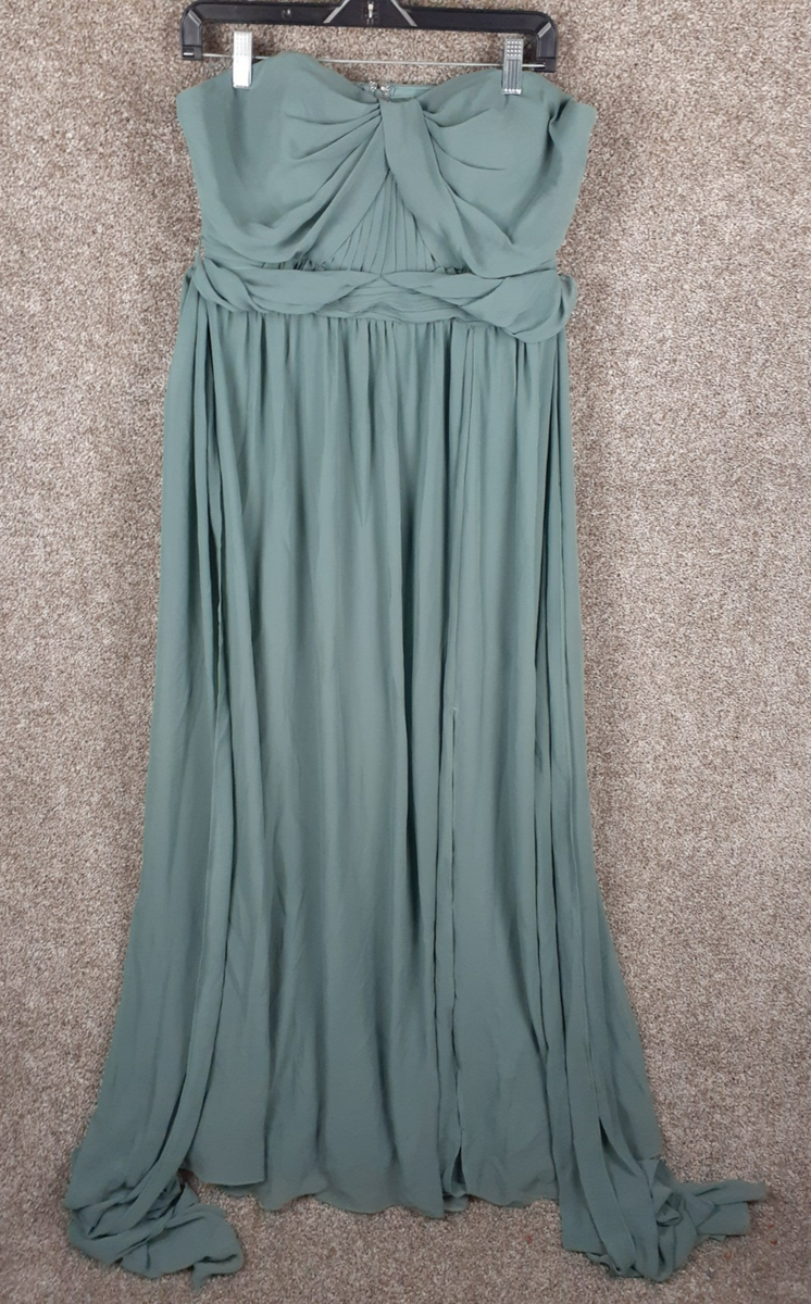 grace bridesmaid dresses Birdy Grey Convertible Dress Women L Seaglass Green Wedding NWT ethereal bridesmaid dress can 2026-PROM Sample Bridget Size 22 Color:White/Purple
