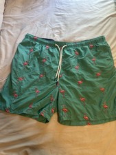 Tommy Bahama Naples Flamingo 6 Inch Swim Trunks Size XXL/TTG