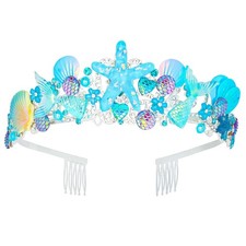 Casoty Mermaid Party Decorations, Crown, Favors Style B