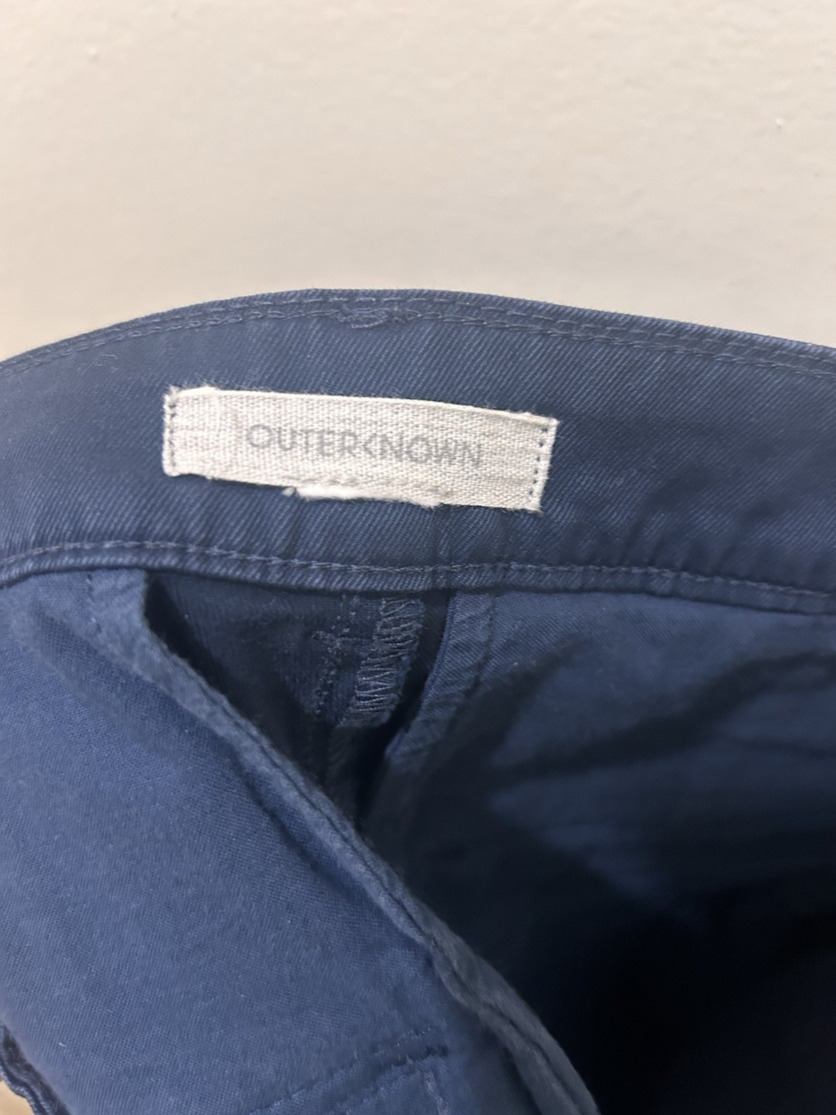 Outerknown Navy Blue Westbound Utility Pants Wome… - image 5