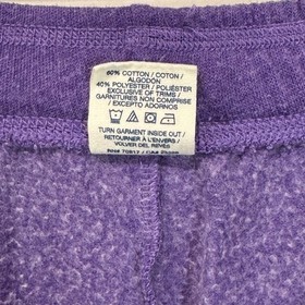 PINK Victorias Secret Medium Sweatpants Purple 86 Logo Joggers Varsity Nostalgic