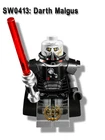 Alternate Minifigure pieces -  Darth Malgus [Read Description]