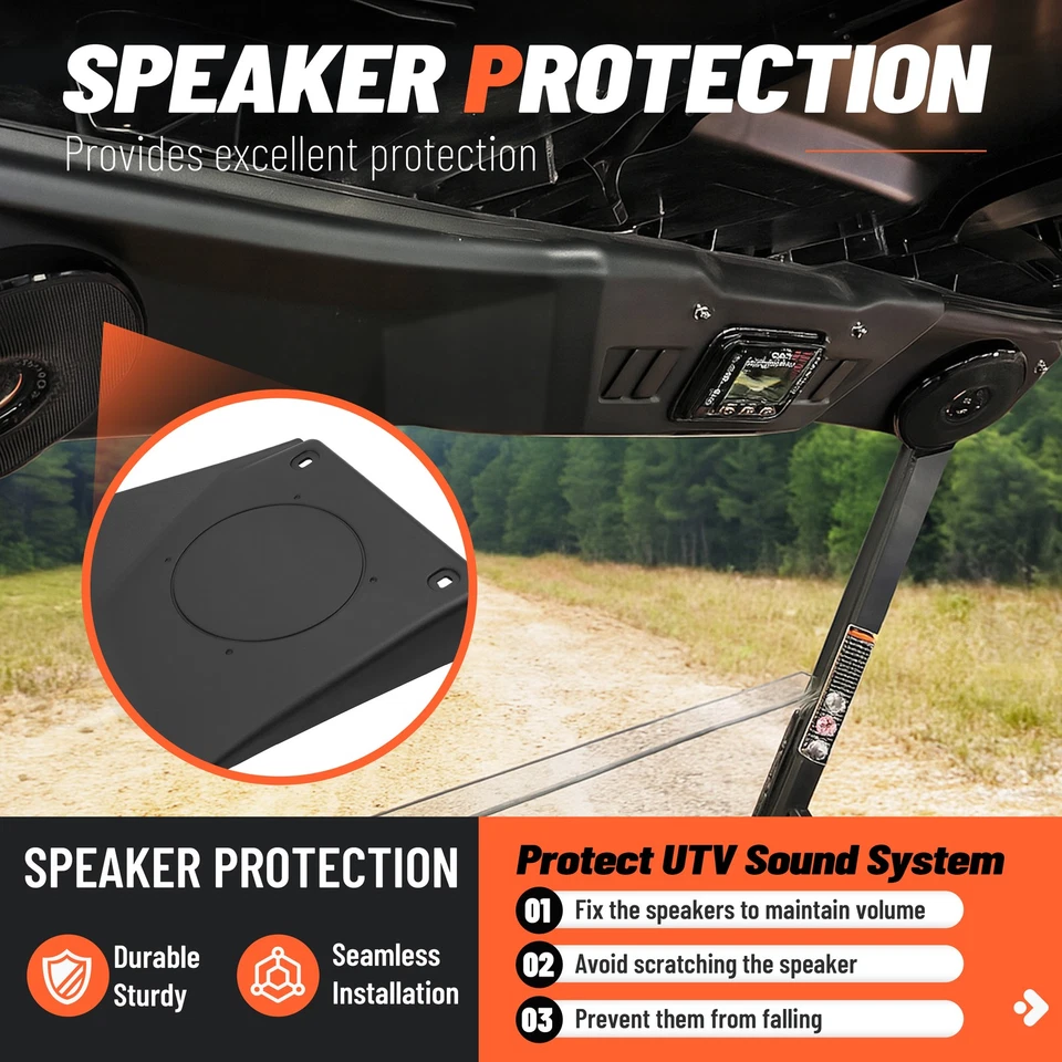 Front Roof Liner for Can Am Defender HD5/7/8/9/10 XT 2016-24 ATV UTV #715003098 Foto 3 de 4