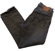 Levi’s Premium Wedgie Fit Black Jeans Women 27 High Rise Button Fly Vintage Look