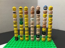 LEGO - LEGO Minifigure Head Lot X 70 - 70 LEGO Minifigure Heads