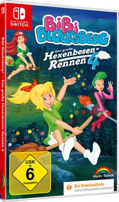 Bibi Blocksberg - Das große Hexenbesen Rennen 4 - neue Strecken- Nintendo Switch
