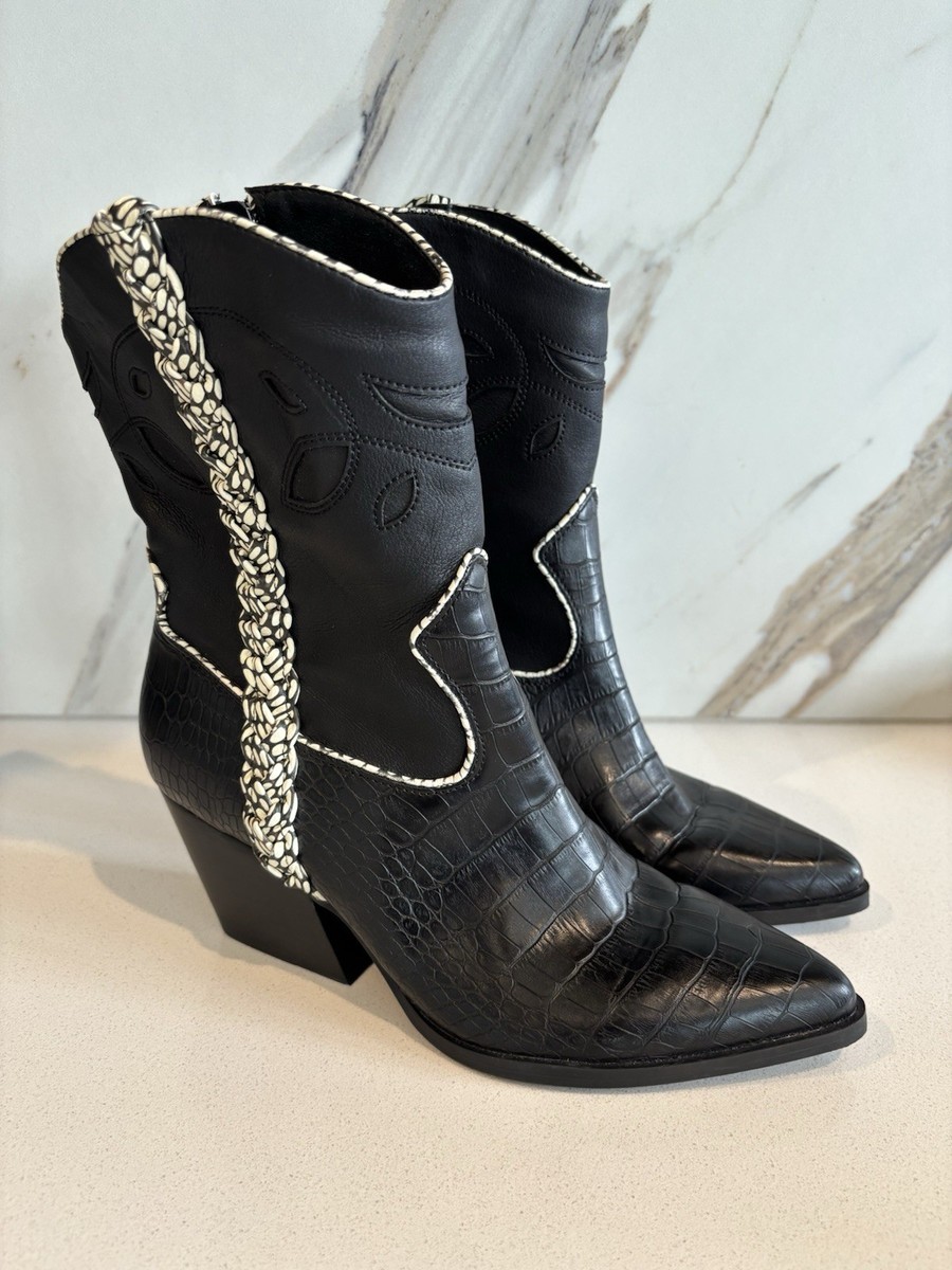 Dolce Vita Loral Western Cowboy Festival Country Style Leather Boots Size 9