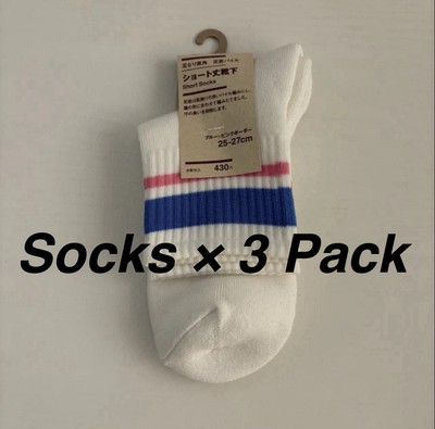Collaboration between MUJI and convenience store Lawson socks ×3 Japan