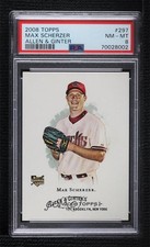 2008 Topps Allen & Ginter's Max Scherzer #297 PSA 8 19nq