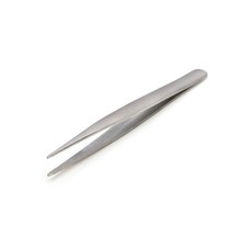 Steelman 4.75 in. Straight Sharp Tip Utility Tweezers 05612