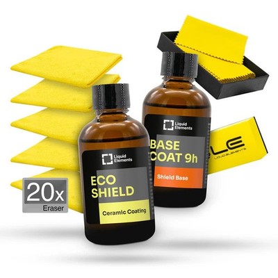 Liquid Elements Keramik Kit - Base Coat 9H + ECO Shield + Scatter + 20x Eraser