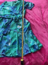Tahari Ladies Dress Multicolor Size 14 Altered To Fit Bigger Shown In Pictures ￼