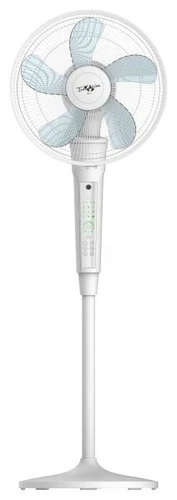 Primaster Standventilator 40cm weiß 3-stufig Timer oszillierend Höhenverstellbar