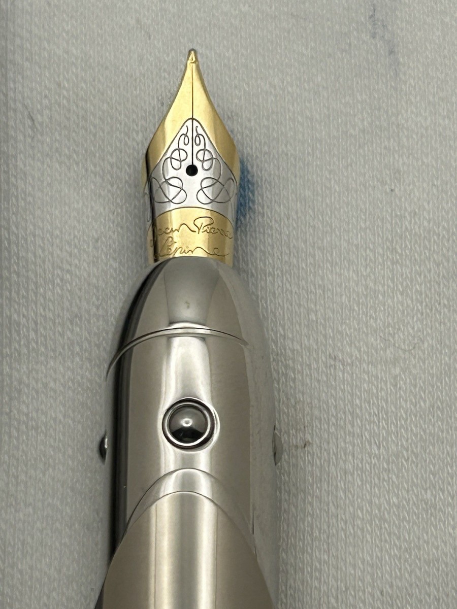 Jean P. Lepine cybergraph LE 2000 Fountain Pen, 18K M Nib-Rare | eBay