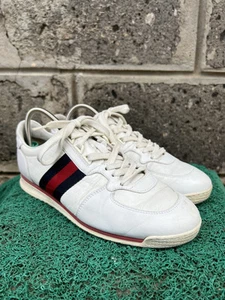 Gucci blanc homme 233334 GG Guccissima Web Stripe États Unis 6,5 UK 6