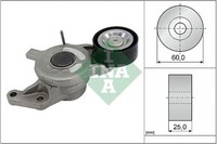 Schaeffler INA Riemenspanner, Keilrippenriemen FüR CitroËN DS Opel Peugeot