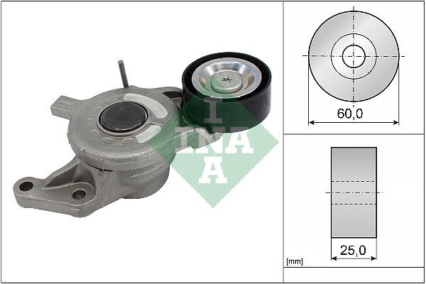 Schaeffler INA Riemenspanner, Keilrippenriemen FüR CitroËN DS Opel Peugeot-image