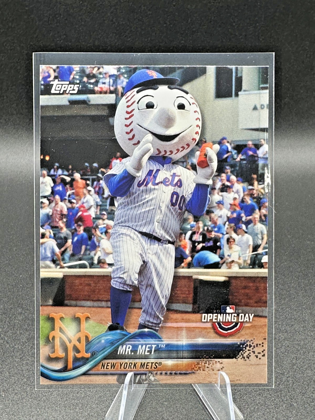 2018 Topps Opening Day #M-17 Mr. Met Mascots New York Mets