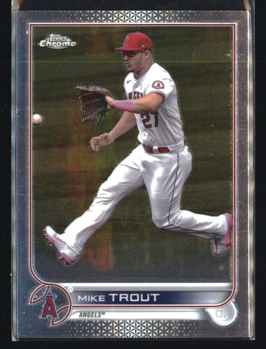 2022 Topps Chrome #200 Mike Trout Prism Refractor