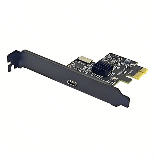 PCI-E 1X to Type-E + Type-C Expansion Card USB3.2 GEN2 10Gbps ASM3142 Chip8243 - Afbeelding 6 van 7