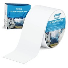 RV Sealant Tape, 4 Inch x 50 Foot RV Roof Tape White Waterproof Seal 4in 50ft