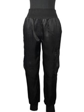 Cinq  Sept Giles Satin Cargo Jogger Pants Black Size S  Tous Les Jours